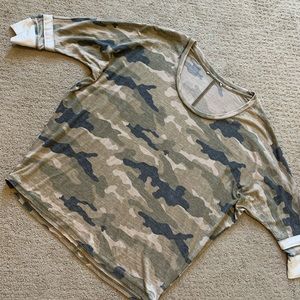 Camo t-shirt - worn *maybe* twice if that